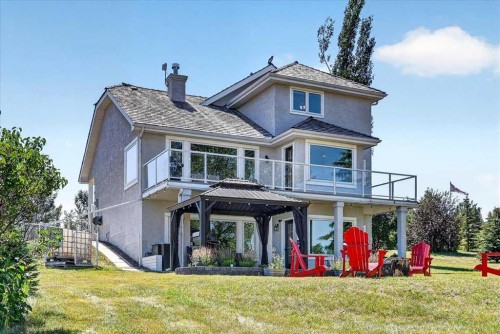 76-16044 258 Avenue East, Rural Foothills County, AB - Outdoor With Deck Patio Veranda