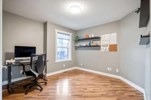 105 Lang Place, Okotoks, AB - Indoor Photo Showing Office