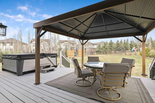105 Lang Place, Okotoks, AB - Outdoor With Deck Patio Veranda With Exterior