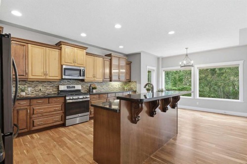 75 Royal Abbey Rise Nw, Calgary, AB - Indoor Photo Showing Kitchen With Upgraded Kitchen