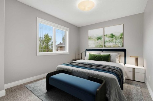 75 Royal Abbey Rise Nw, Calgary, AB - Indoor Photo Showing Bedroom