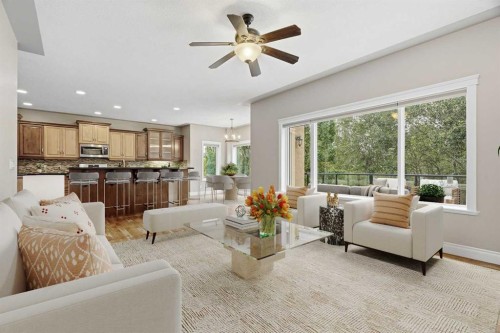 75 Royal Abbey Rise Nw, Calgary, AB - Indoor Photo Showing Living Room