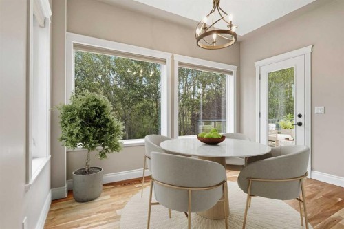 75 Royal Abbey Rise Nw, Calgary, AB - Indoor Photo Showing Dining Room