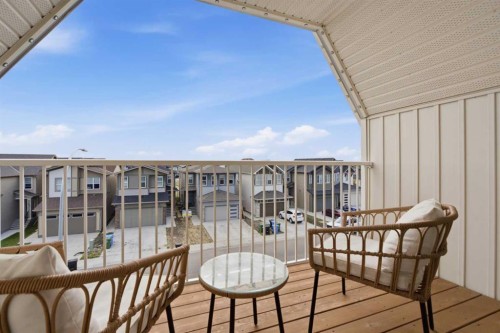 34 Belvedere Green Se, Calgary, AB - Outdoor With Balcony With Exterior