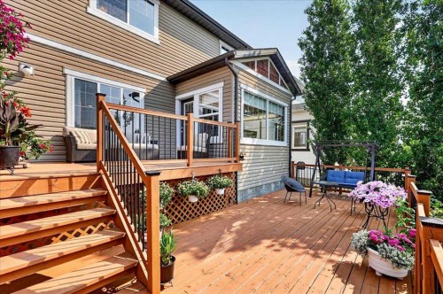 277 Evermeadow Avenue Sw, Calgary, AB - Outdoor With Deck Patio Veranda With Exterior
