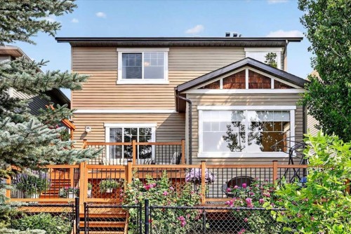 277 Evermeadow Avenue Sw, Calgary, AB - Outdoor With Deck Patio Veranda