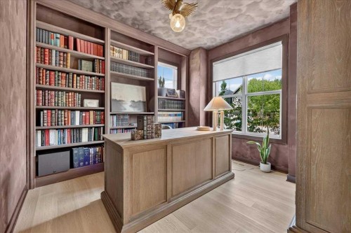 4 Quarry Landing Se, Calgary, AB - Indoor Photo Showing Office