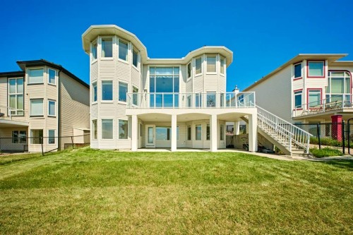 359 Rocky Ridge Drive Nw, Calgary, AB - Outdoor With Balcony With Facade
