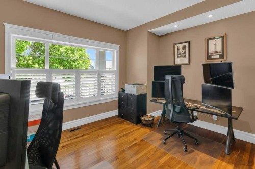 9 Tanner Close Se, Airdrie, AB - Indoor Photo Showing Office