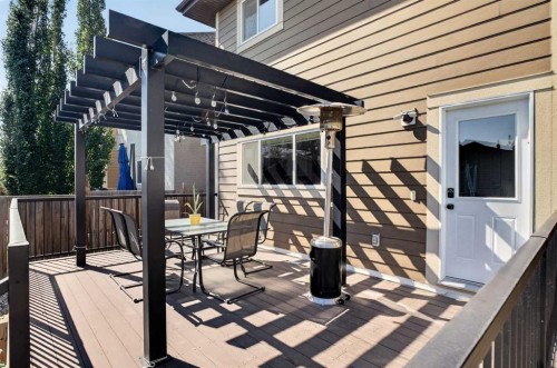 213 Mahogany Heights Se, Calgary, AB - Outdoor With Deck Patio Veranda With Exterior