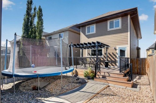 213 Mahogany Heights Se, Calgary, AB - Outdoor With Deck Patio Veranda With Exterior