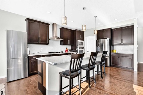 296 Nolancrest Heights Nw, Calgary, AB - Indoor Photo Showing Kitchen With Upgraded Kitchen