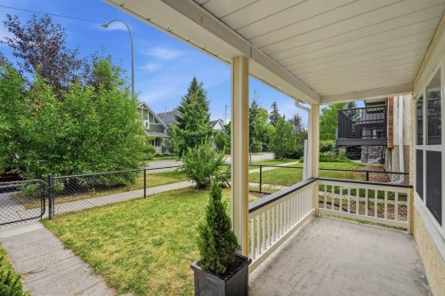 121 15 Street Nw, Calgary, AB - Outdoor With Deck Patio Veranda With Exterior