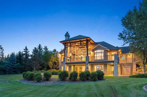 8 Blueridge Drive, Rural Rocky View County, AB - Outdoor With Balcony With Deck Patio Veranda