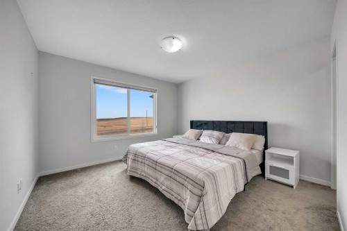 132 Howse Crescent Ne, Calgary, AB - Indoor Photo Showing Bedroom