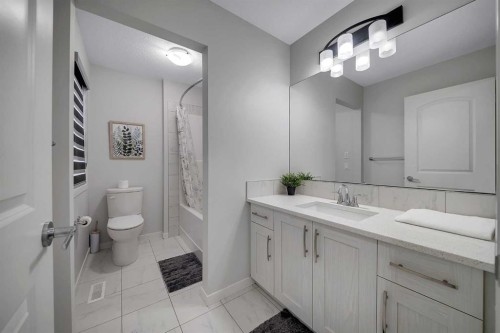 132 Howse Crescent Ne, Calgary, AB - Indoor Photo Showing Bathroom
