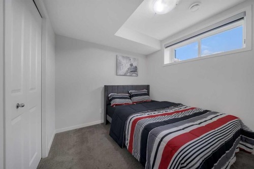 132 Howse Crescent Ne, Calgary, AB - Indoor Photo Showing Bedroom