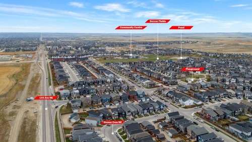 132 Howse Crescent Ne, Calgary, AB - Outdoor With View