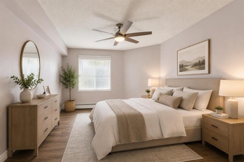 106-126 14 Avenue Sw, Calgary, AB - Indoor Photo Showing Bedroom