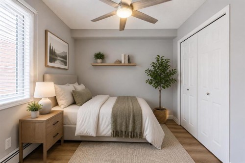 106-126 14 Avenue Sw, Calgary, AB - Indoor Photo Showing Bedroom