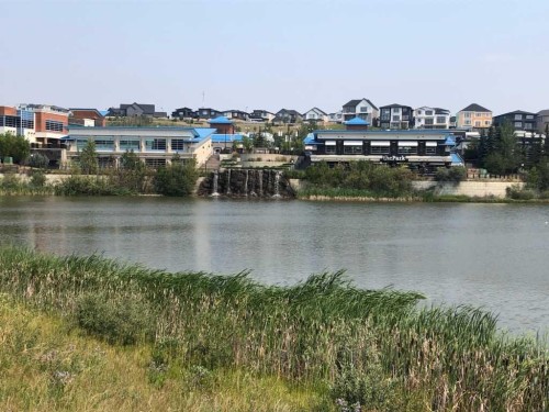 103 Spring Creek Common Sw, Calgary, AB - Outdoor With Body Of Water With View