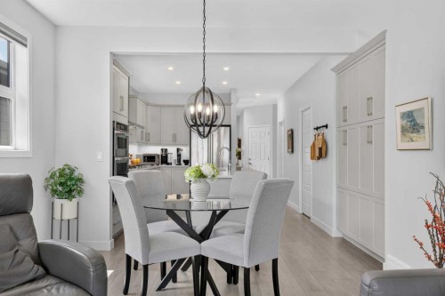 318 Marina Cove Se, Calgary, AB - Indoor Photo Showing Dining Room