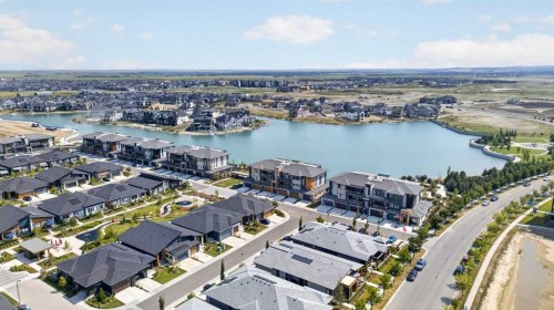 318 Marina Cove Se, Calgary, AB - Outdoor With Body Of Water With View