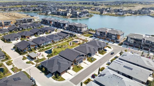 318 Marina Cove Se, Calgary, AB - Outdoor With Body Of Water With View
