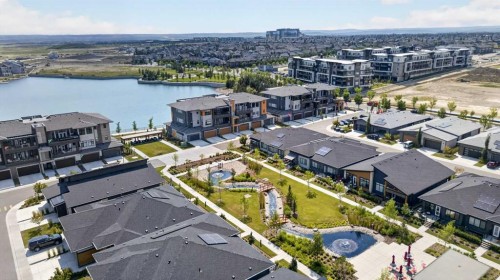 318 Marina Cove Se, Calgary, AB - Outdoor With Body Of Water With View