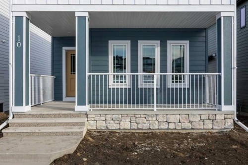 10 Versant Path Sw, Calgary, AB - Outdoor With Deck Patio Veranda