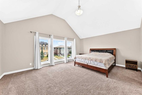 456 Mahogany Boulevard Se, Calgary, AB - Indoor Photo Showing Bedroom