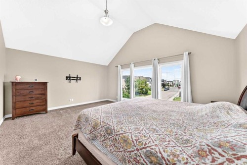 456 Mahogany Boulevard Se, Calgary, AB - Indoor Photo Showing Bedroom
