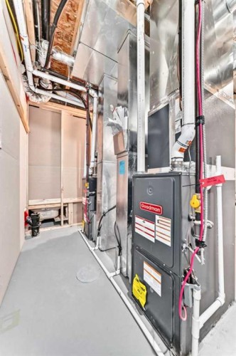 456 Mahogany Boulevard Se, Calgary, AB - Indoor Photo Showing Basement