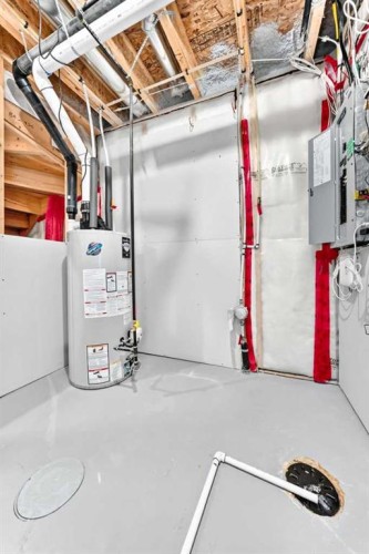 456 Mahogany Boulevard Se, Calgary, AB - Indoor Photo Showing Basement