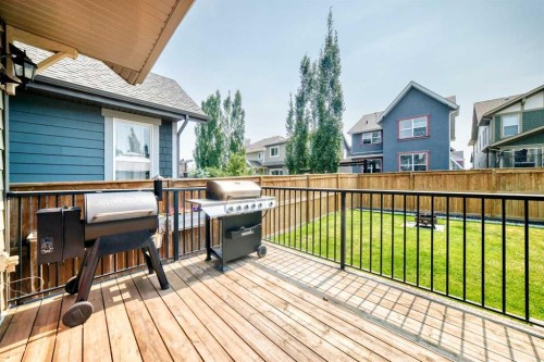 456 Mahogany Boulevard Se, Calgary, AB - Outdoor With Deck Patio Veranda With Exterior