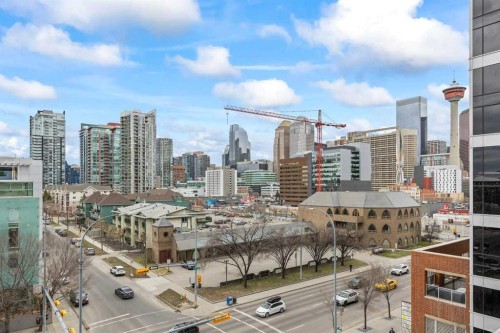 502-1410 1 Street Se, Calgary, AB - Outdoor