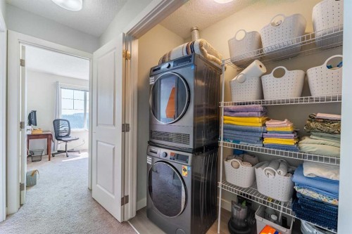 1207 Jumping Pound Common, Cochrane, AB - Indoor Photo Showing Laundry Room