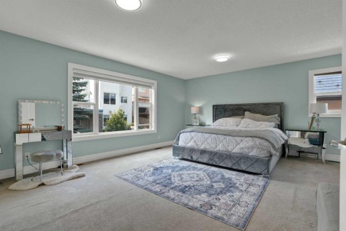 45 Sherwood View Nw, Calgary, AB - Indoor Photo Showing Bedroom