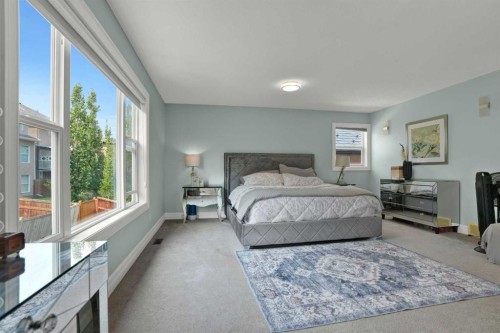 45 Sherwood View Nw, Calgary, AB - Indoor Photo Showing Bedroom