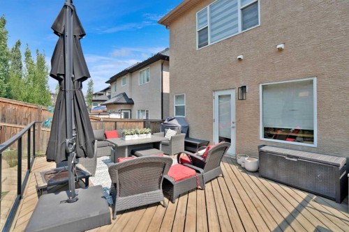 45 Sherwood View Nw, Calgary, AB - Outdoor With Deck Patio Veranda With Exterior