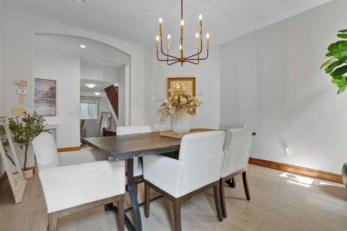 45 Sherwood View Nw, Calgary, AB - Indoor Photo Showing Dining Room