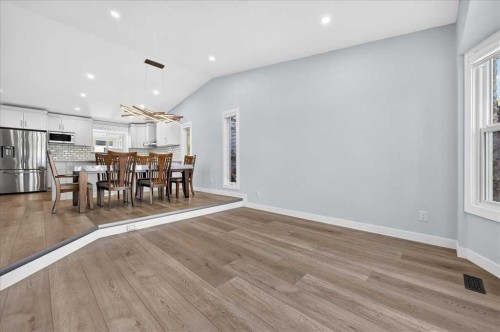 55 Whitehaven Crescent Ne, Calgary, AB - Indoor Photo Showing Dining Room