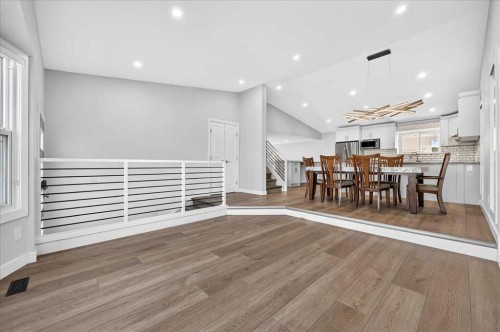 55 Whitehaven Crescent Ne, Calgary, AB - Indoor Photo Showing Dining Room