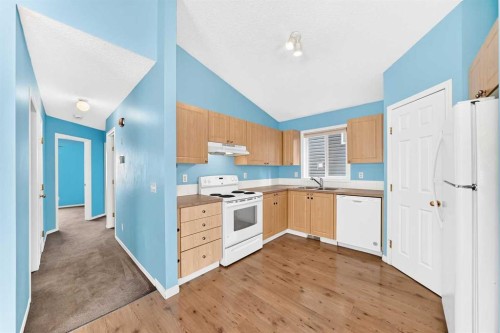 76 Coville Close Ne, Calgary, AB - Indoor Photo Showing Kitchen With Double Sink