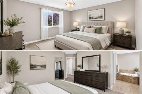 182 Cranfield Manor Se, Calgary, AB - Indoor Photo Showing Bedroom