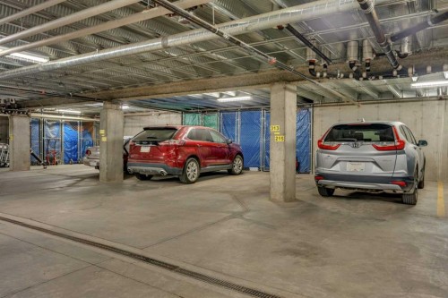 215-43 Sunrise Loop Se, High River, AB - Indoor Photo Showing Garage