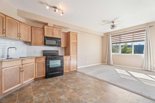 215-43 Sunrise Loop Se, High River, AB - Indoor Photo Showing Kitchen