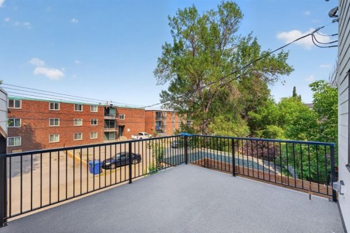 2018 12 Avenue Sw, Calgary, AB - Outdoor With Balcony With Exterior