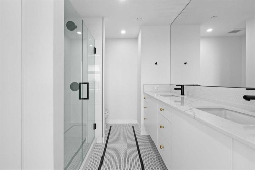 215-8445 Broadcast Avenue Sw, Calgary, AB - Indoor Photo Showing Bathroom