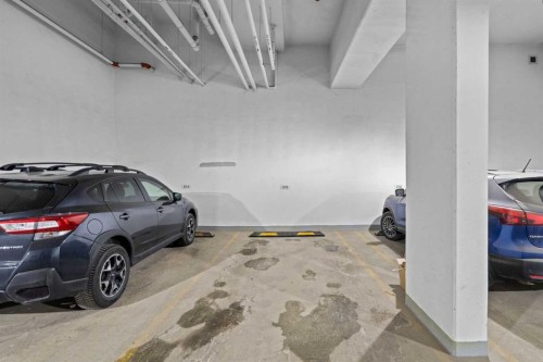 215-8445 Broadcast Avenue Sw, Calgary, AB - Indoor Photo Showing Garage